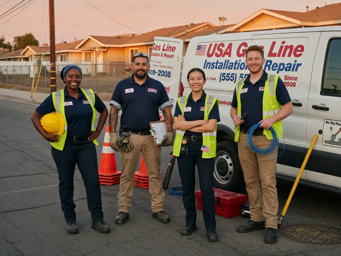 Gas Line Installation company in Hammon, OK
